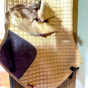 Lemieux saddle pad set/ horse size